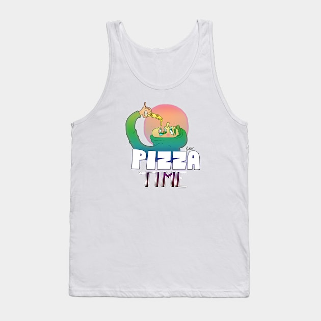 KLADD .pizza time Tank Top by Noxlof